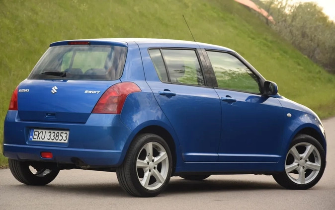 Suzuki Swift cena 12900 przebieg: 193000, rok produkcji 2007 z Kutno małe 631